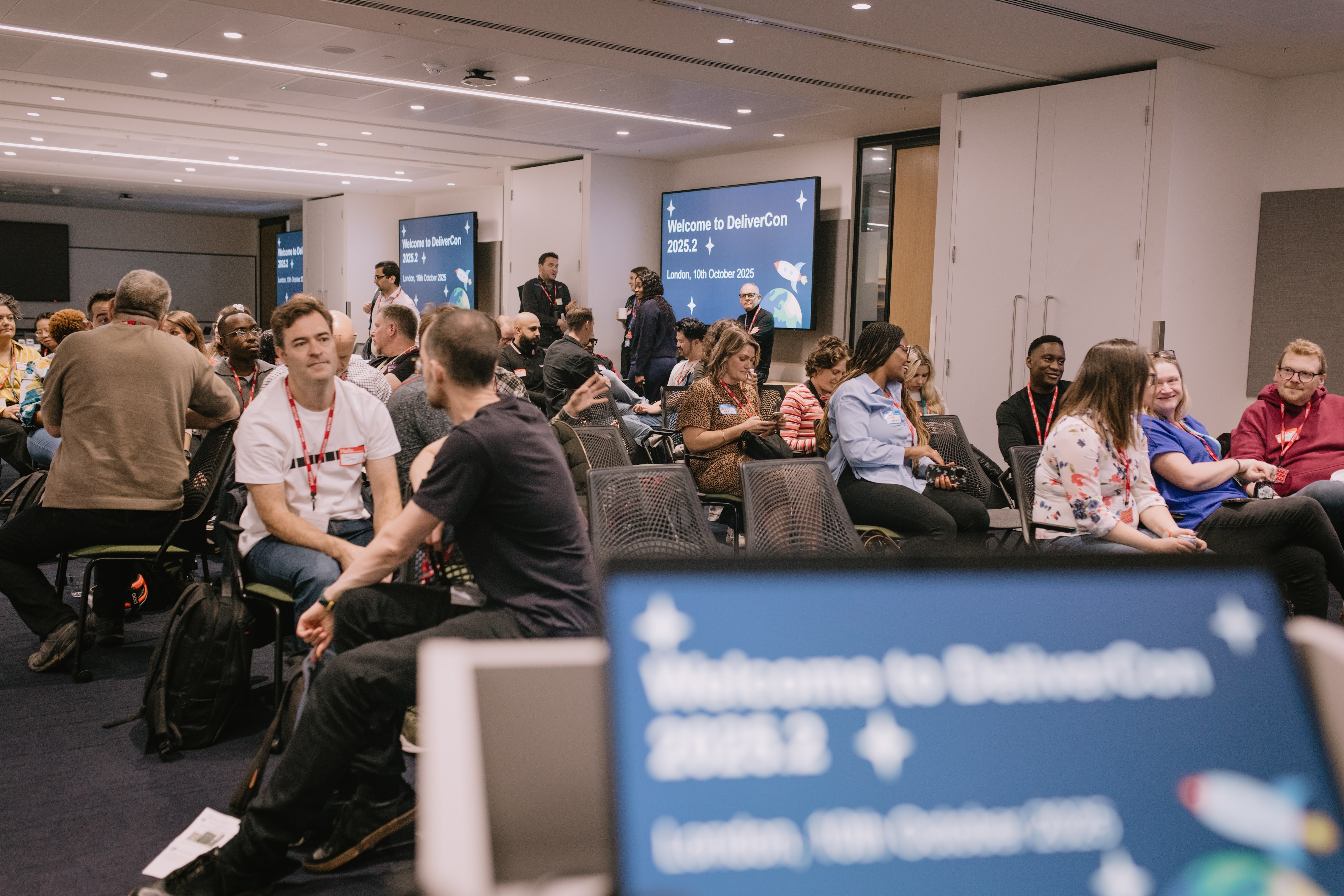 Crowd of people attending DeliverCon2025.2